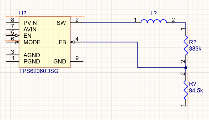 Inserting the inductance coil on placed wire