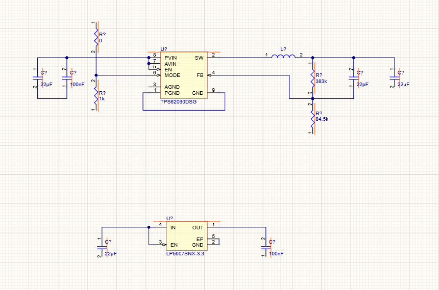 Completed component wiring