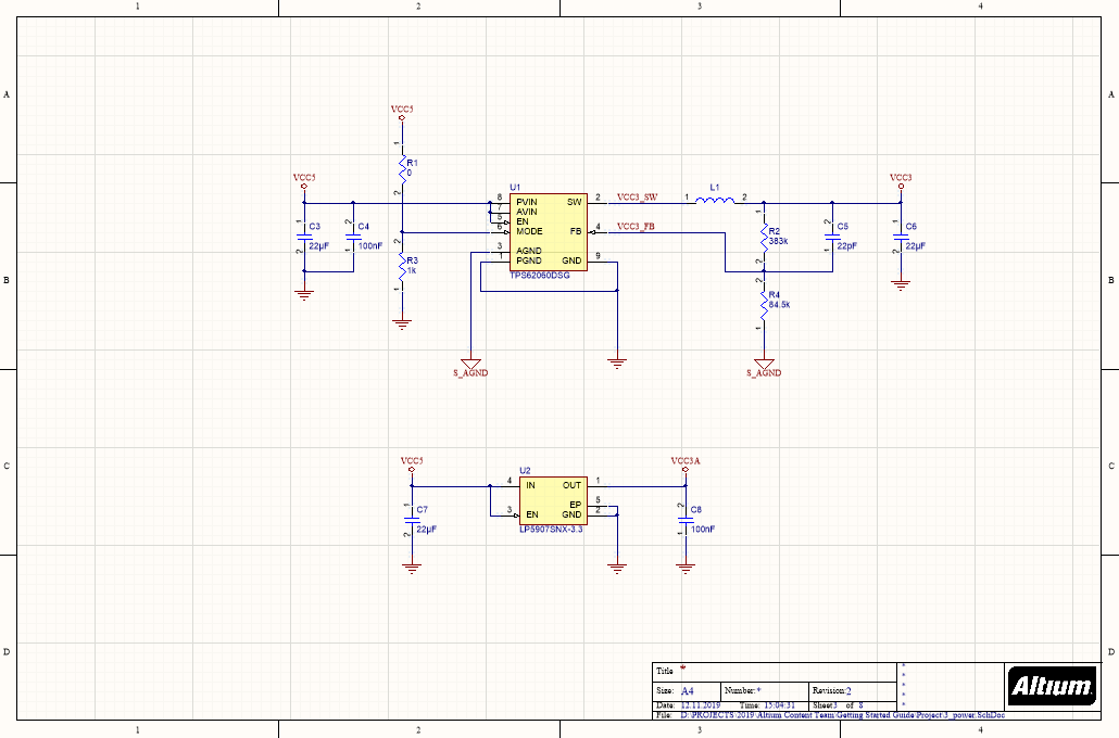 Finished schematic annotation