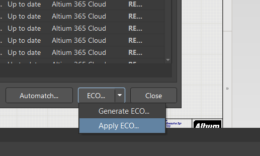 Apply ECO