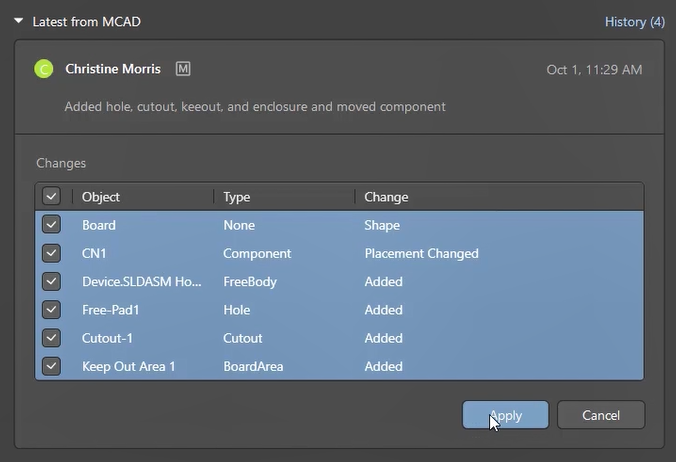 Fig. 7 - Altium CoDesigner in the menu bar