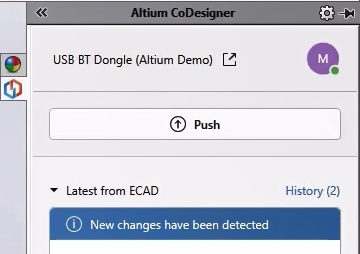 Fig. 14 - Altium CoDesigner in the menu bar