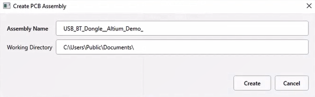 Fig. 8 - Select a location to save the project