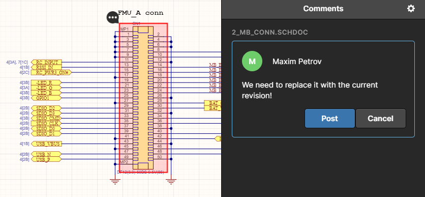Object commenting
