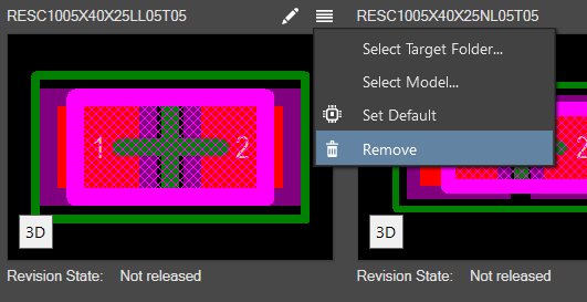 Disconnecting the Model from the Component