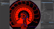 Printed tracks on PCB in Altium Designer