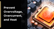 Prevent Overvoltage, Overcurrent and Heat logo