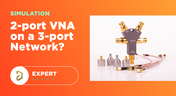 2-port VNA on a 3-port Network