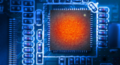 Heated component on PCB