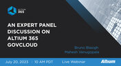 An Expert Panel Discussion on Altium 365 GovCloud